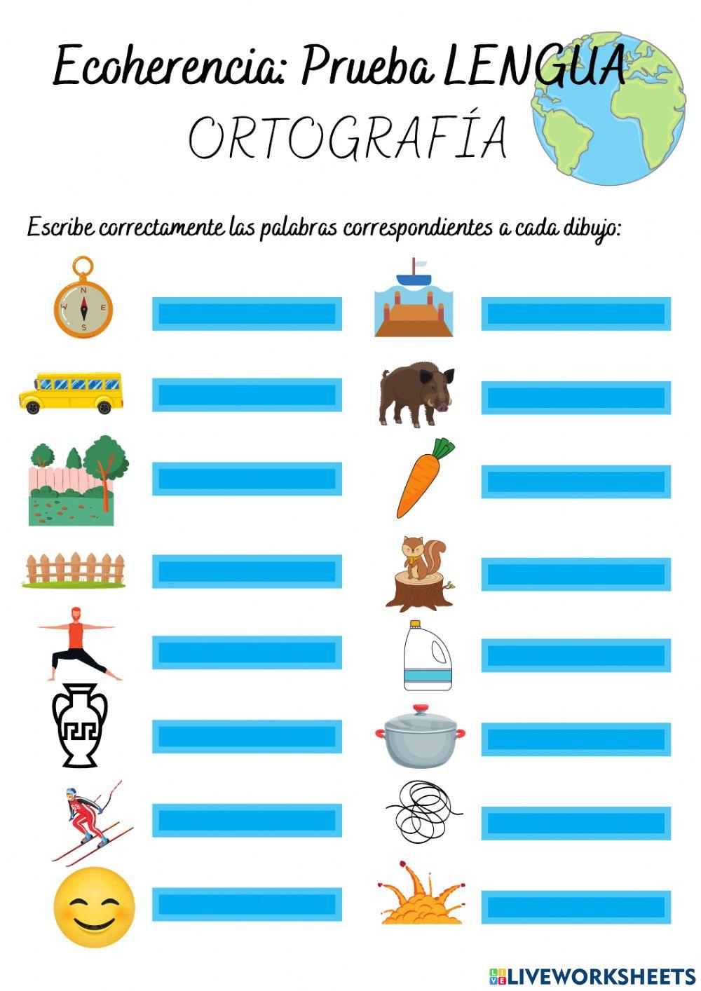 Ortografía 1 ecoherencia