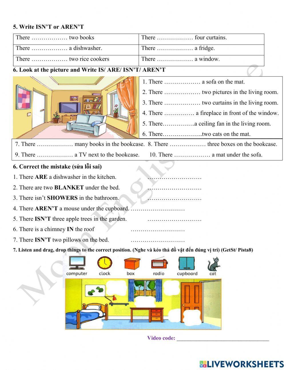 2710 Grade 3 There isn't - There aren't