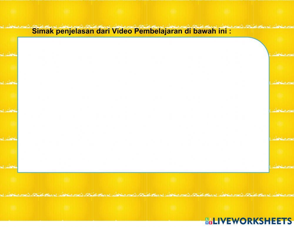 Pertidaksamaan Linear Satu variabel