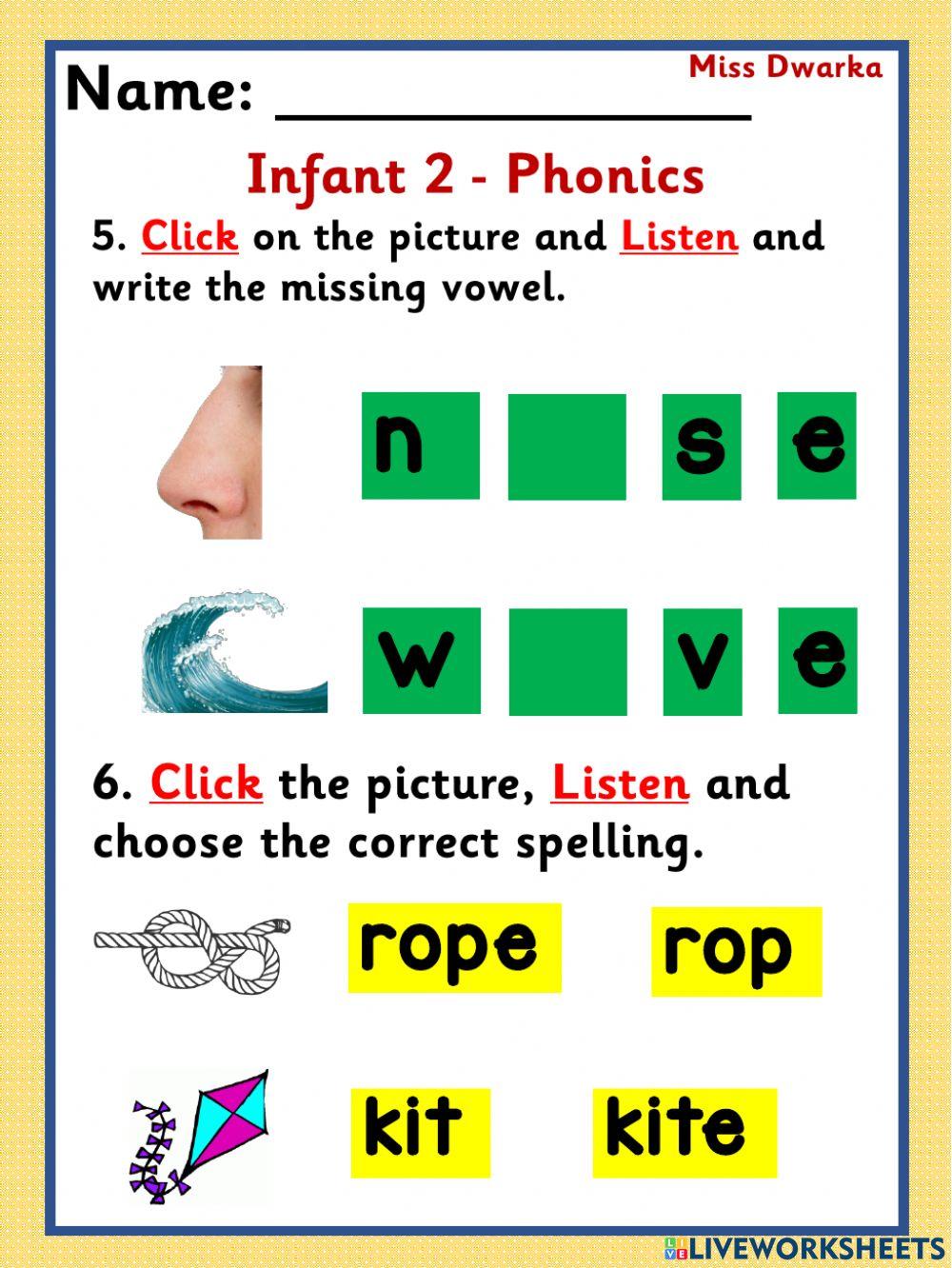 Phonics Test