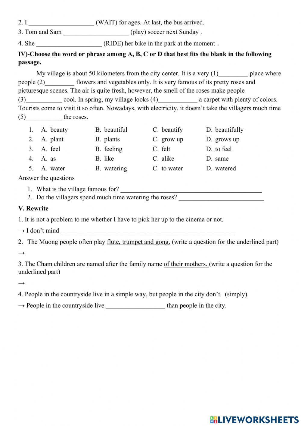 E8 - midterm test 3
