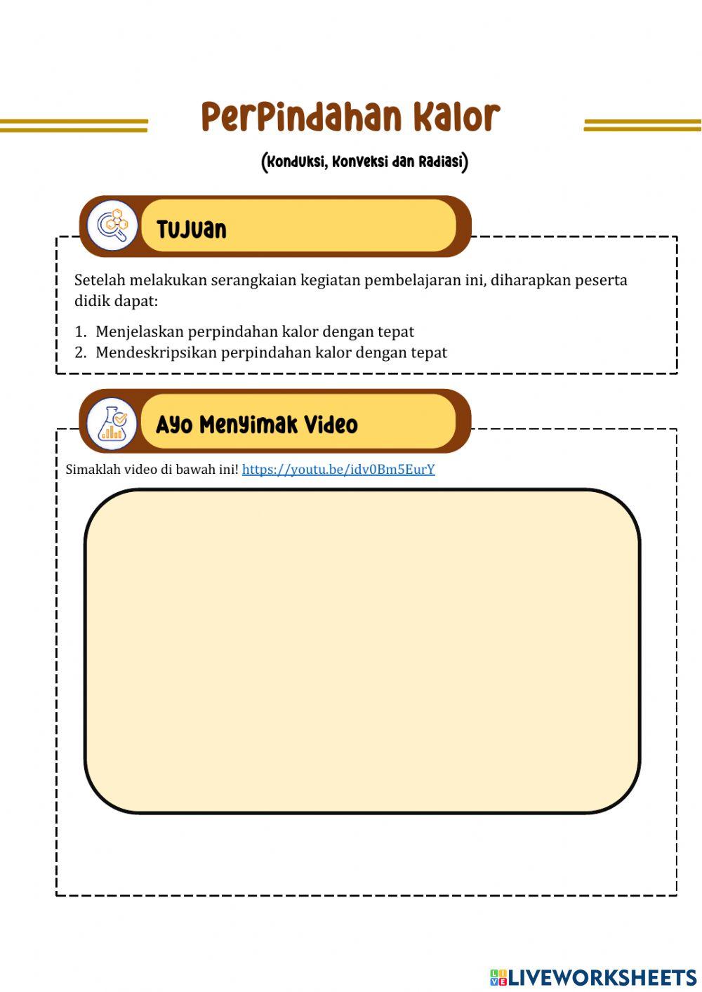 LKPD Perpindahan Kalor