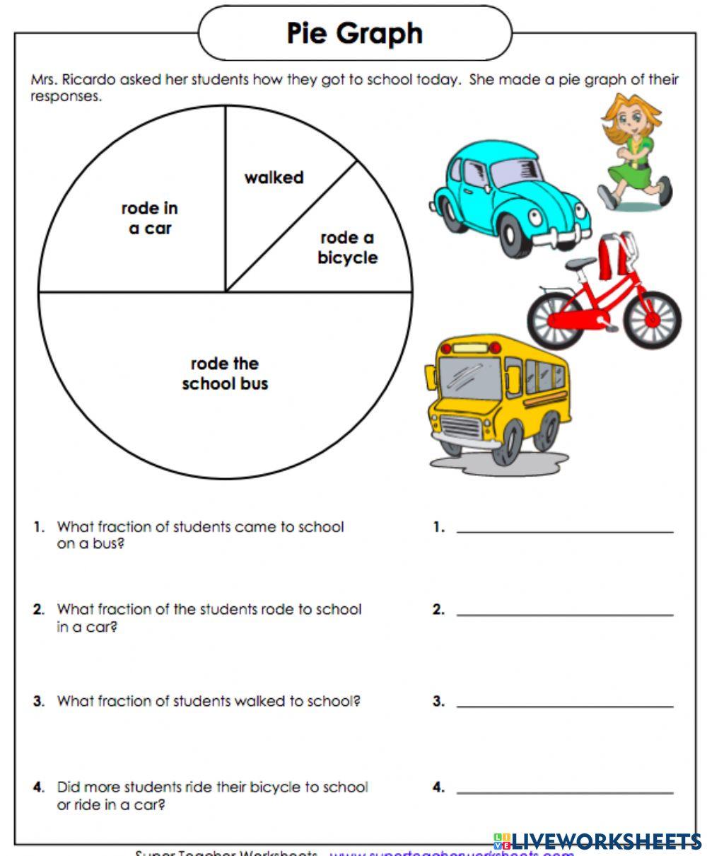 Pie Chart Fraction 1