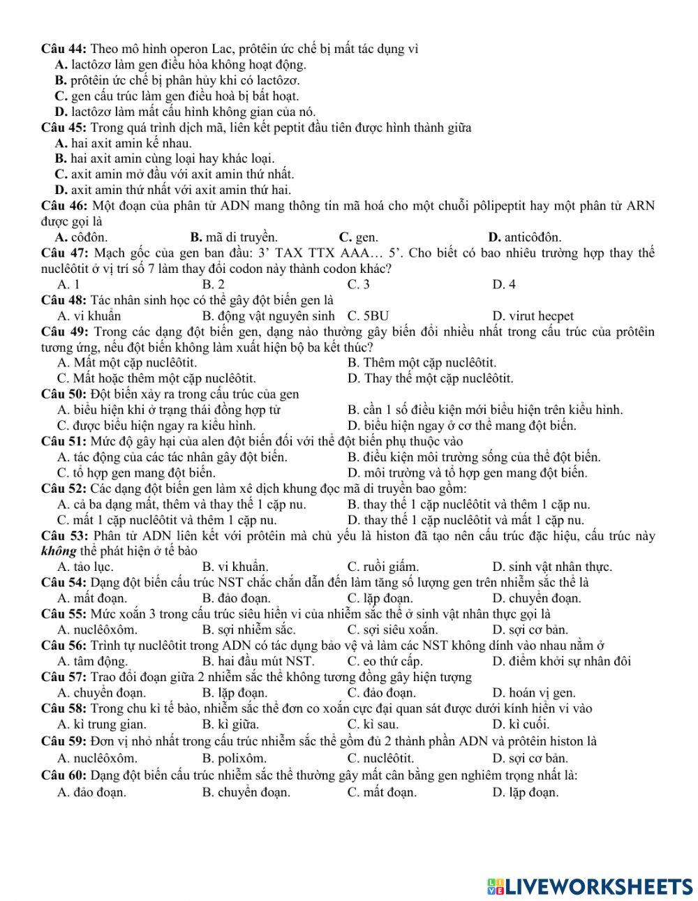 On tap kiem tra giua ki 1