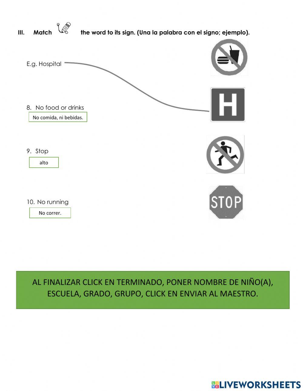 1st Grade Quiz 2-Act. 25 al 29 Oct. 21.