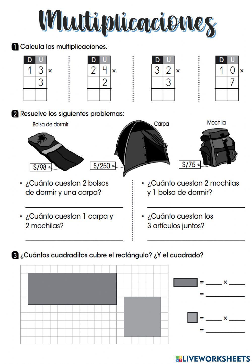 Multiplicaciones