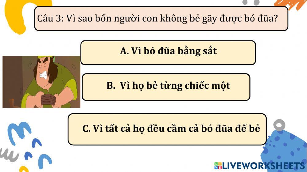 TV-Câu chuyện bó đũa