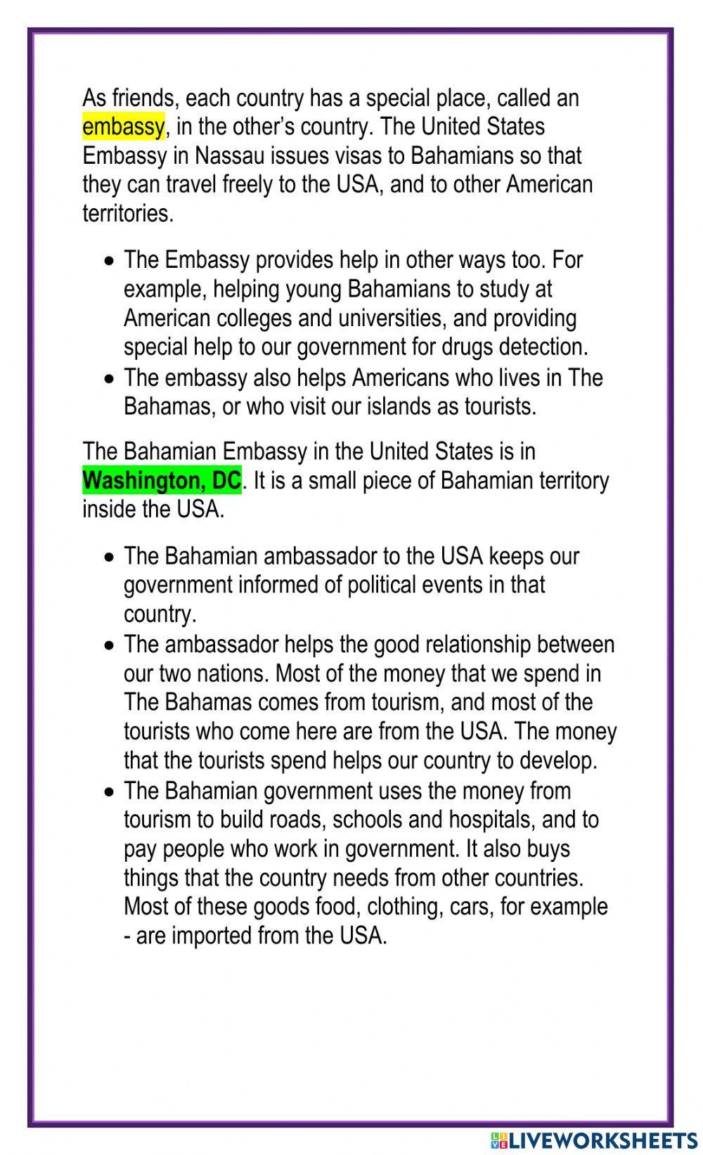 Links with the USA Today