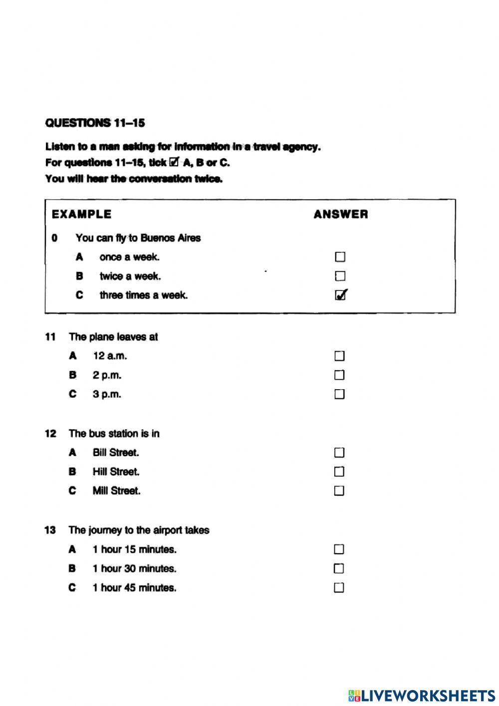 Ket-test 3-listening-part 3