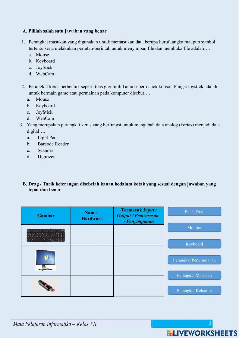 Perangkat keras komputer
