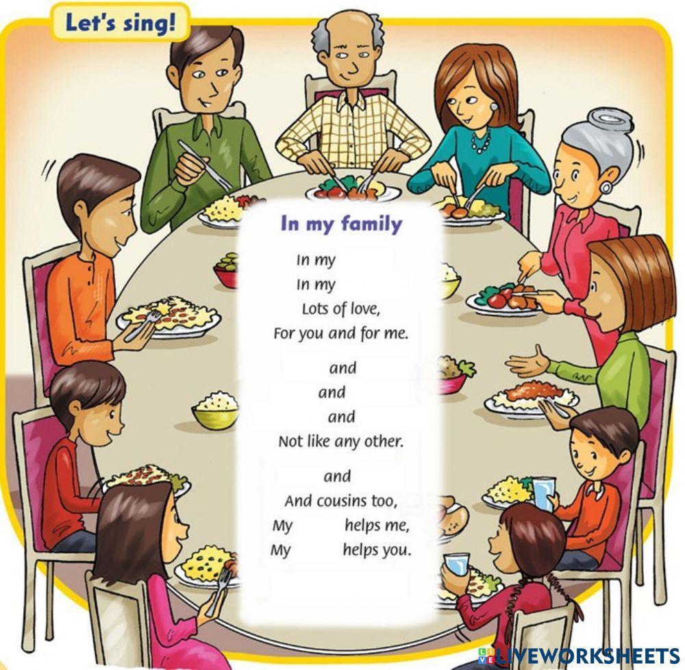 In my family song