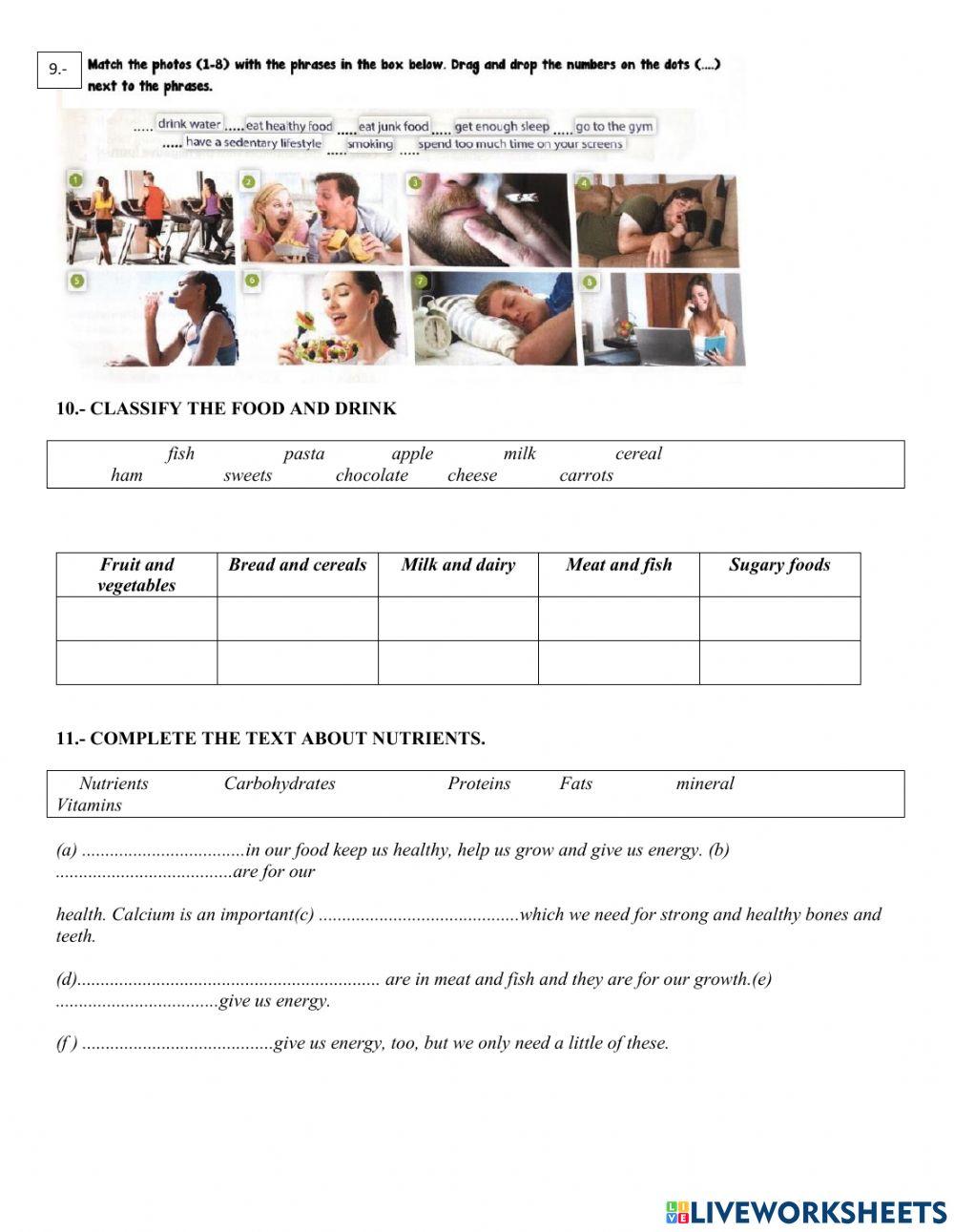 Nutrition and Fitness