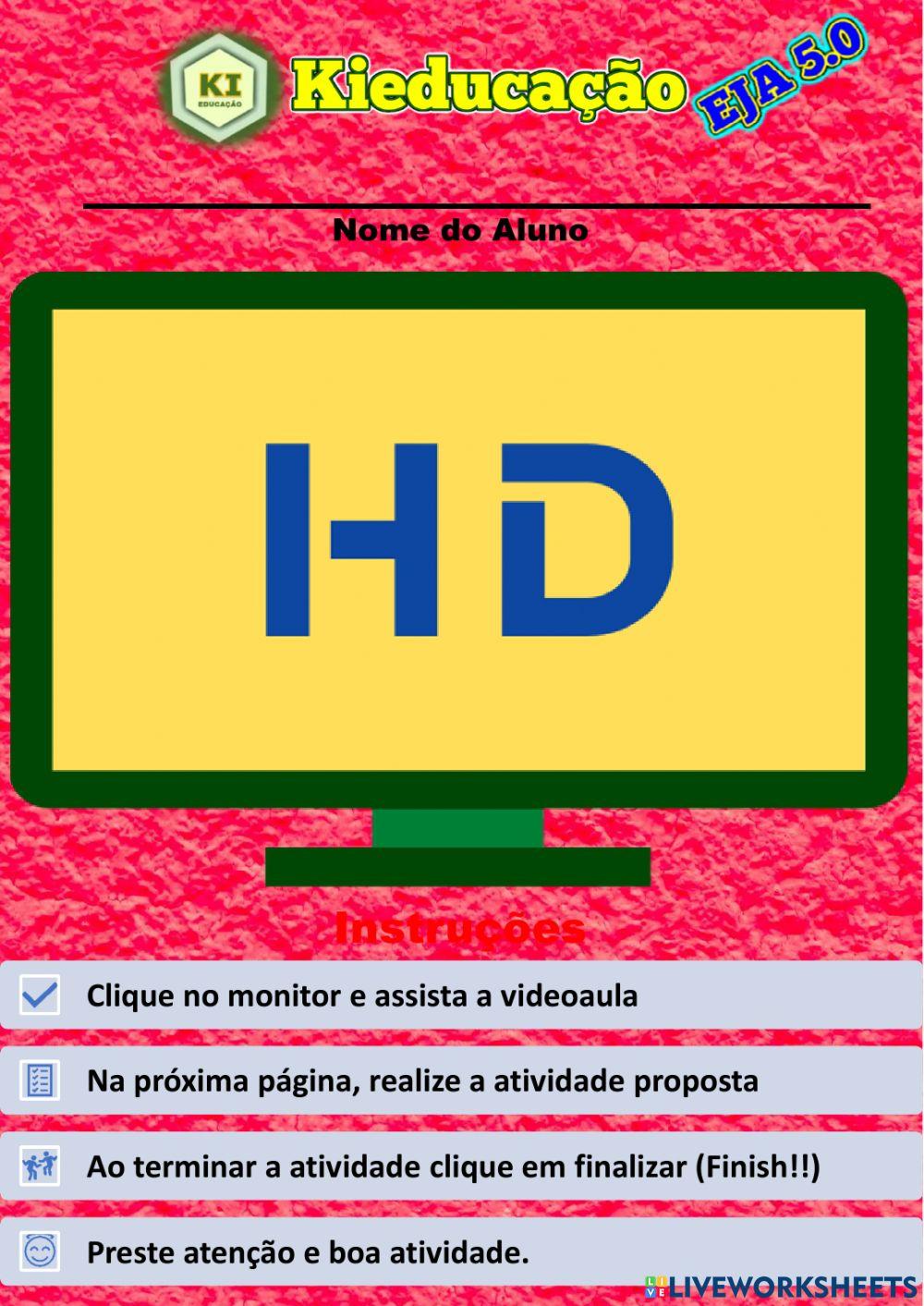 Operação Subtração 01 - EJA