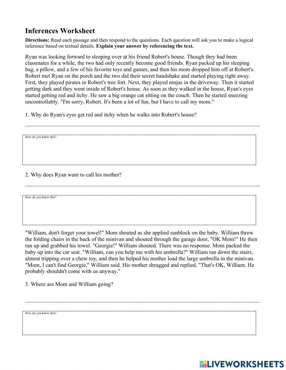 Making Inferences English as a Second Language (ESL) worksheet | Live Worksheets making-inferences-english-as-a-second-language-esl-worksheet-live-worksheets