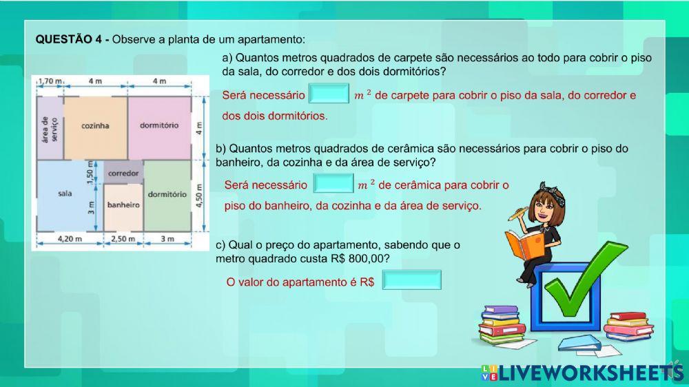 Medidas de superfície