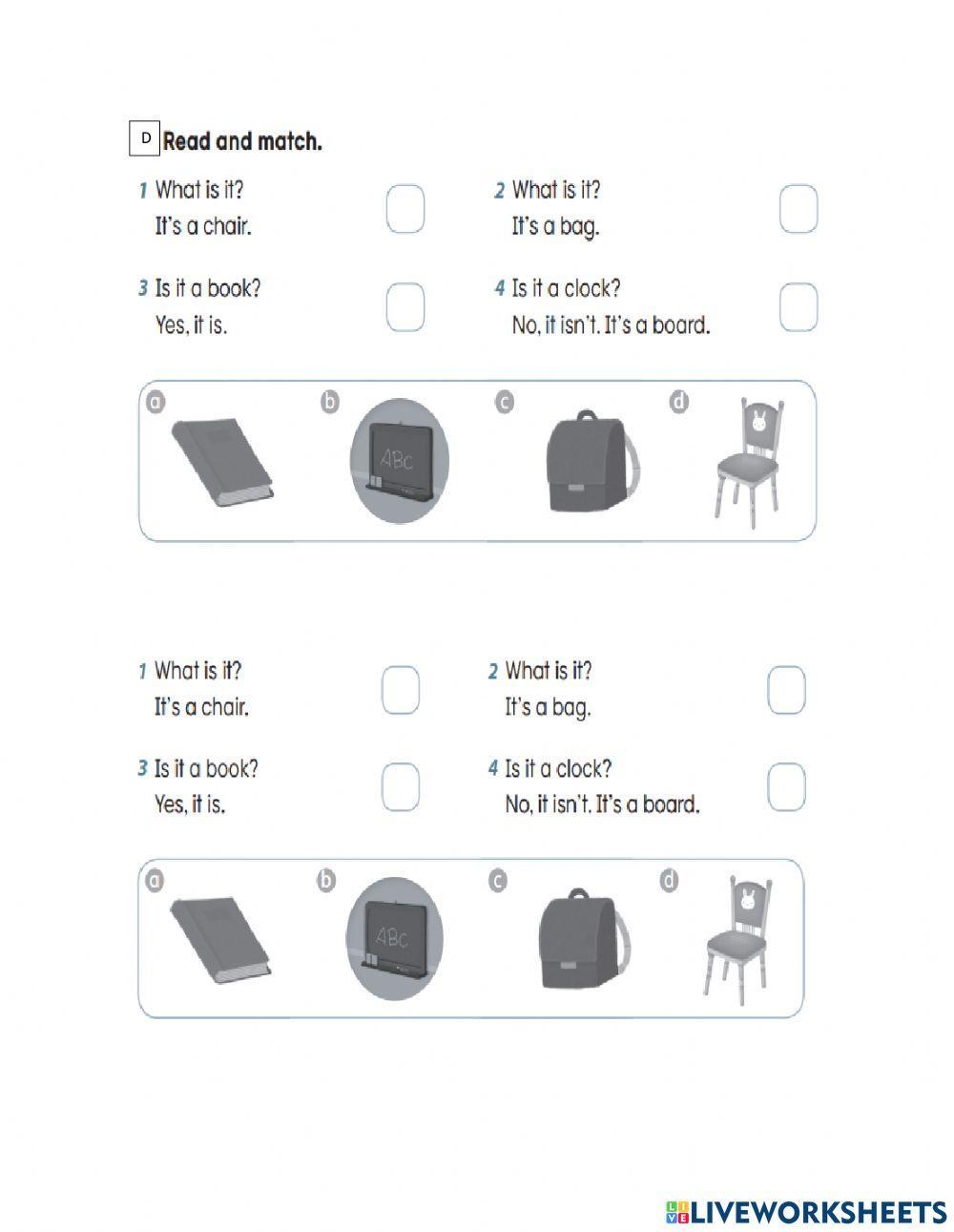 Grammar test 2nd grade