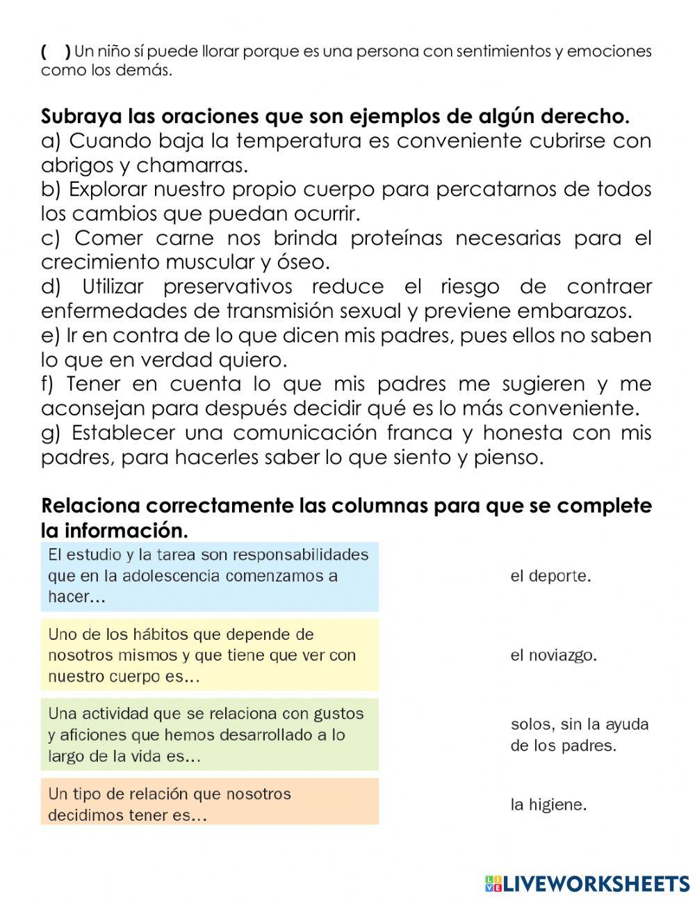 REPASO octubre 21 FORMACIÓN CÍVICA y ÉTICA