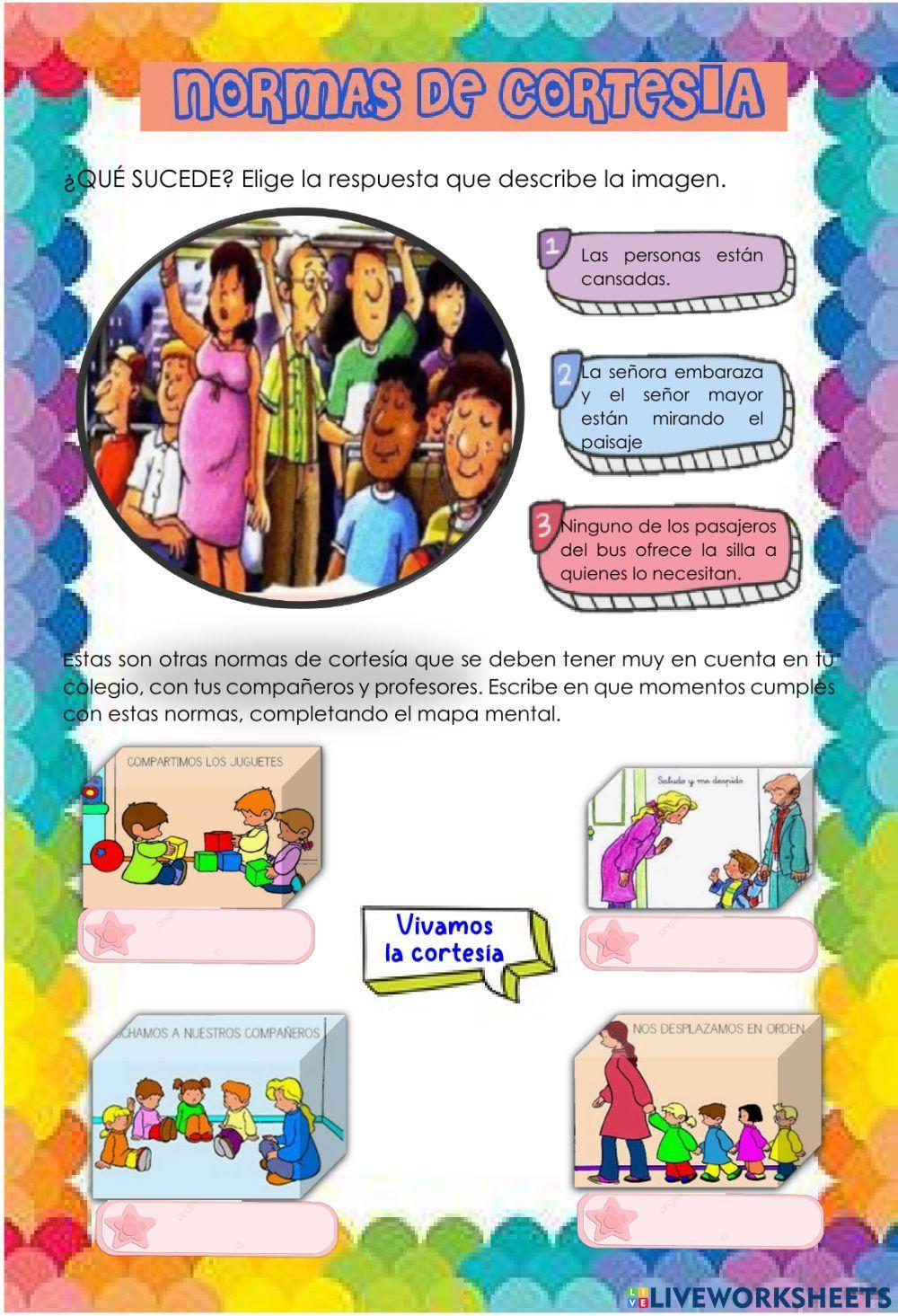 Taller normas de cortesía