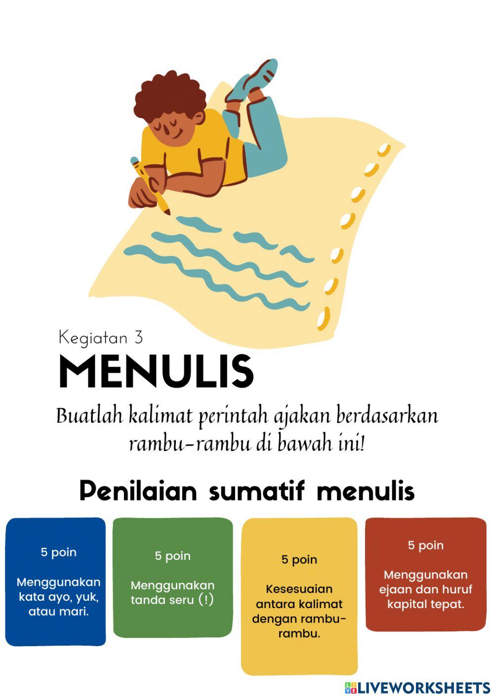 Sumatif UNIT 2 Bahasa Indonesia