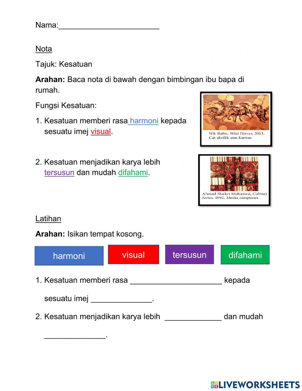 Lembaran kerja perkasa