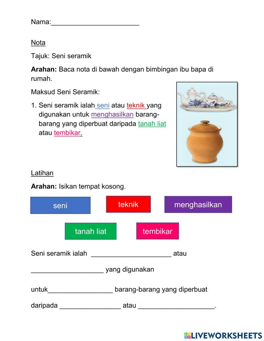Lembaran gemilang saujana