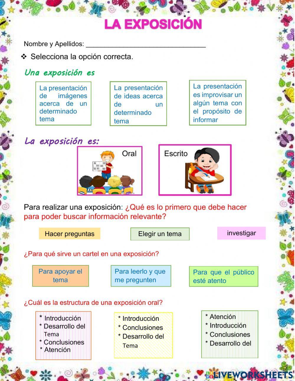 La exposición La exposición