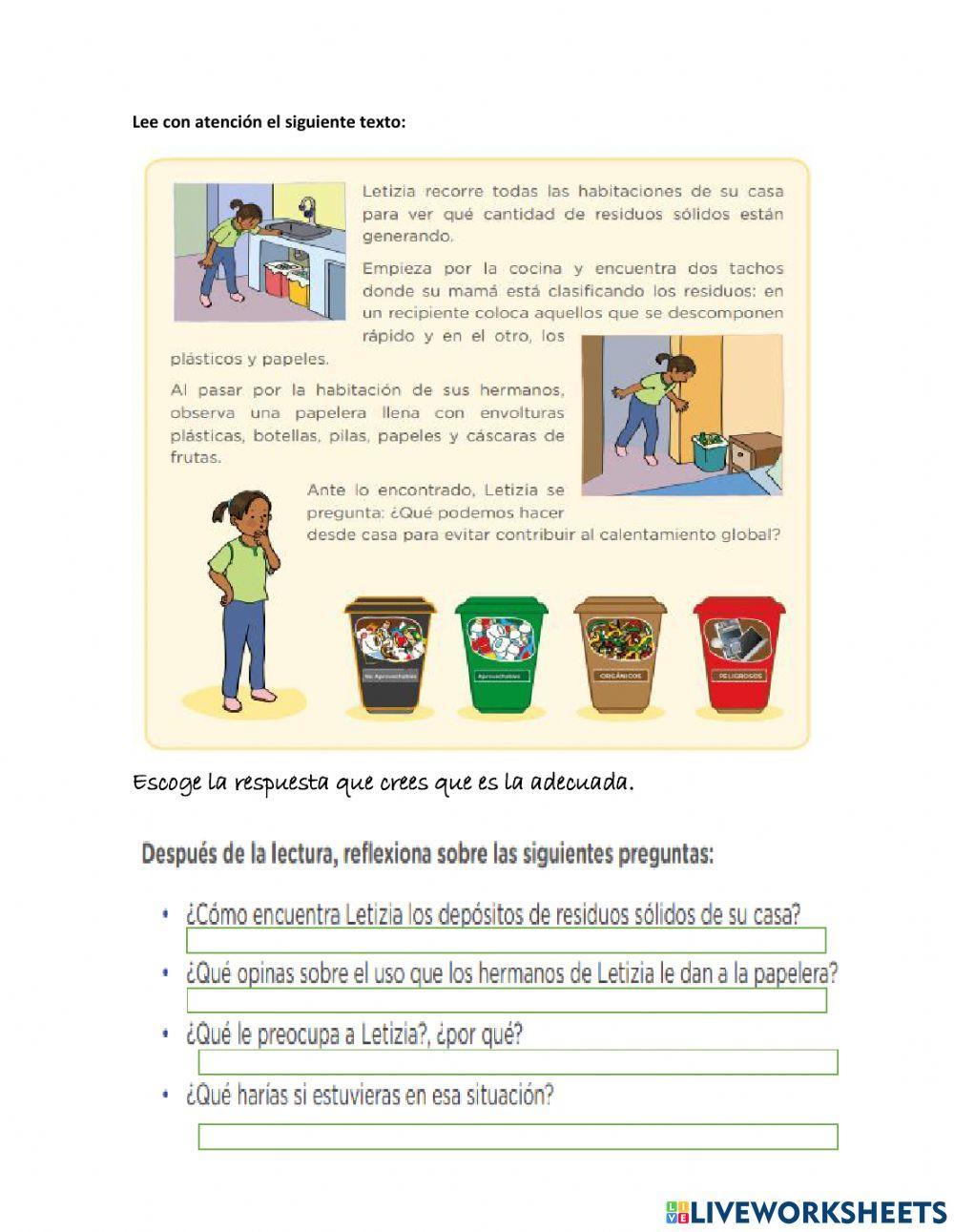 El mal manejo de los residuos sólidos influye en el calentamiento global