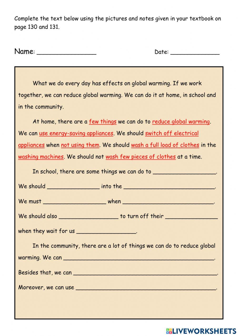 Unit 13- For A Better Tomorrow