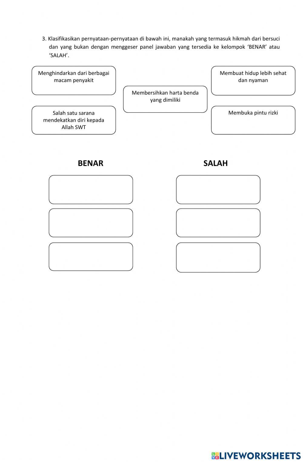 Lkpd wudhu tayamum dan mandi besar