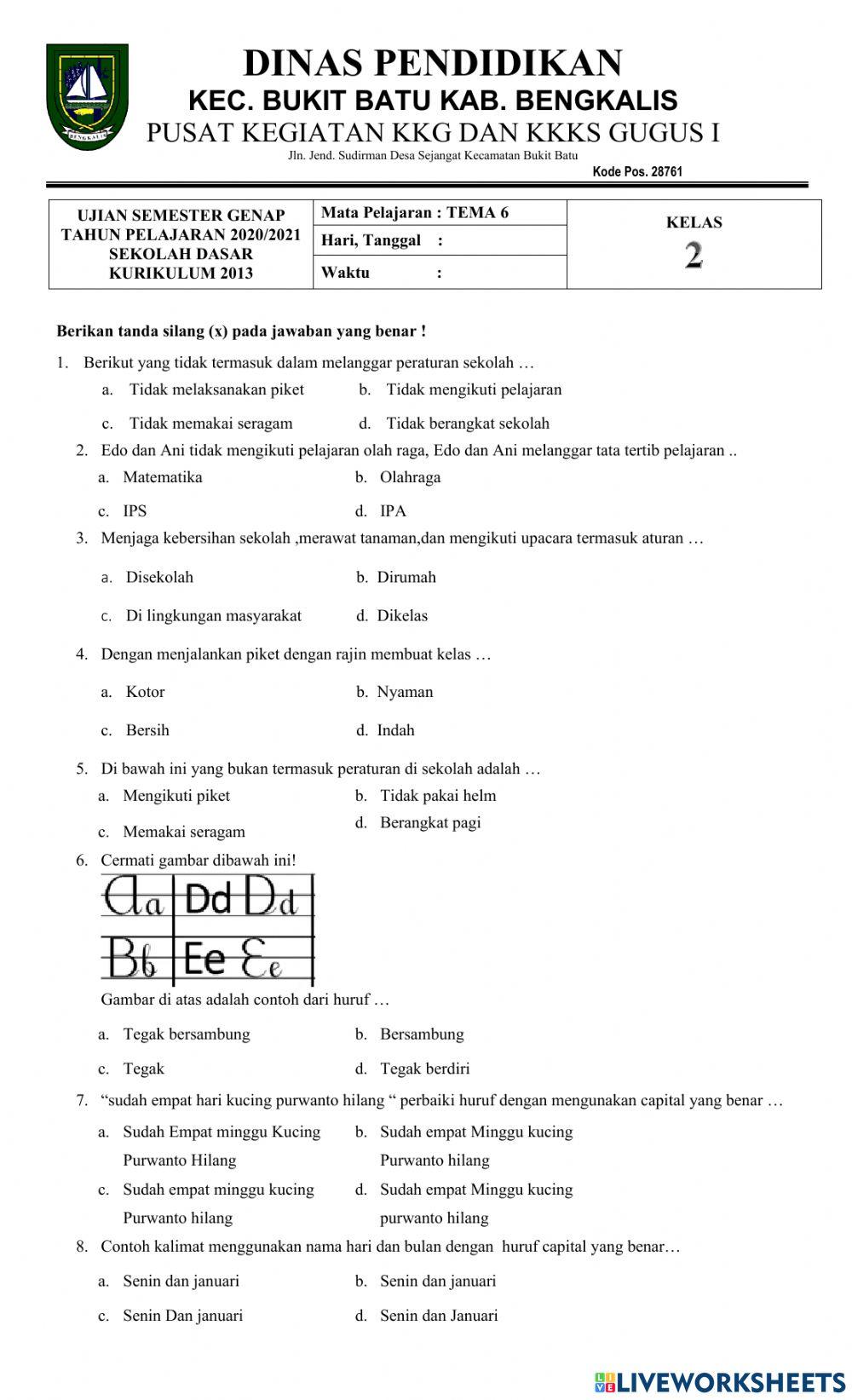 Senang Belajar Matematika