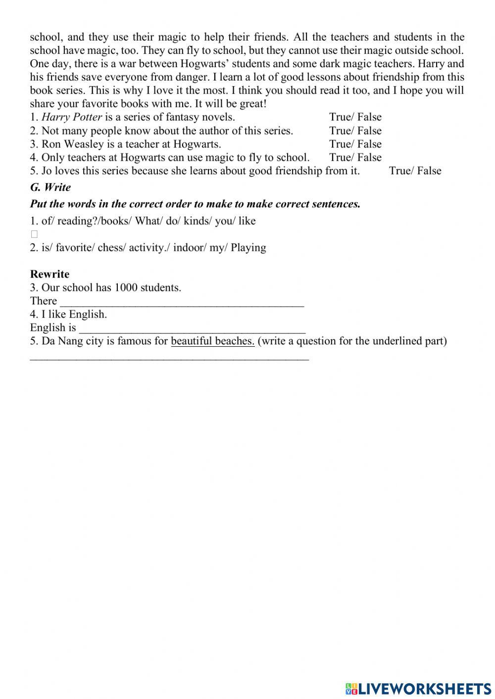 E6 - review U1 and 2