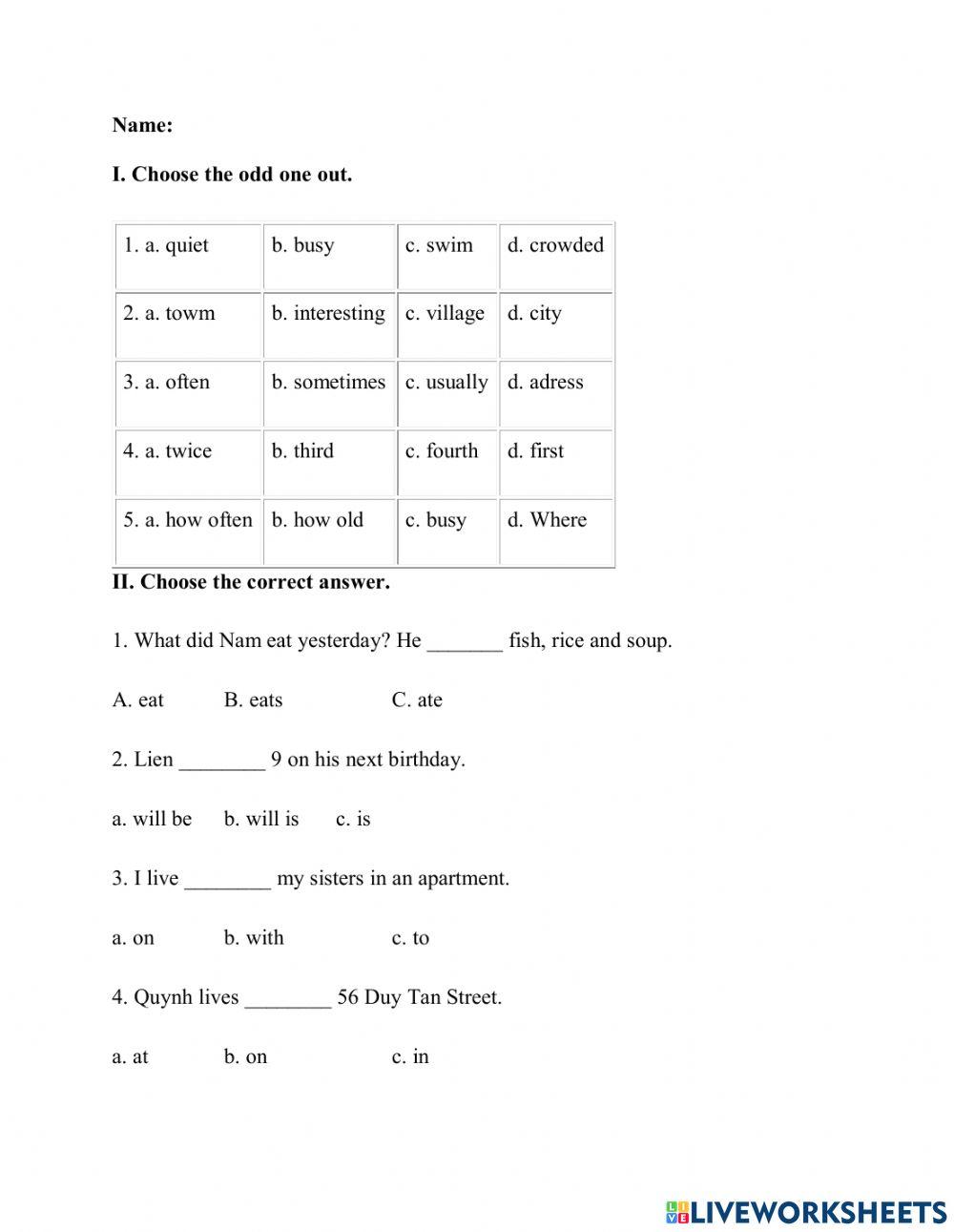 Test -midterm semester 2-G5