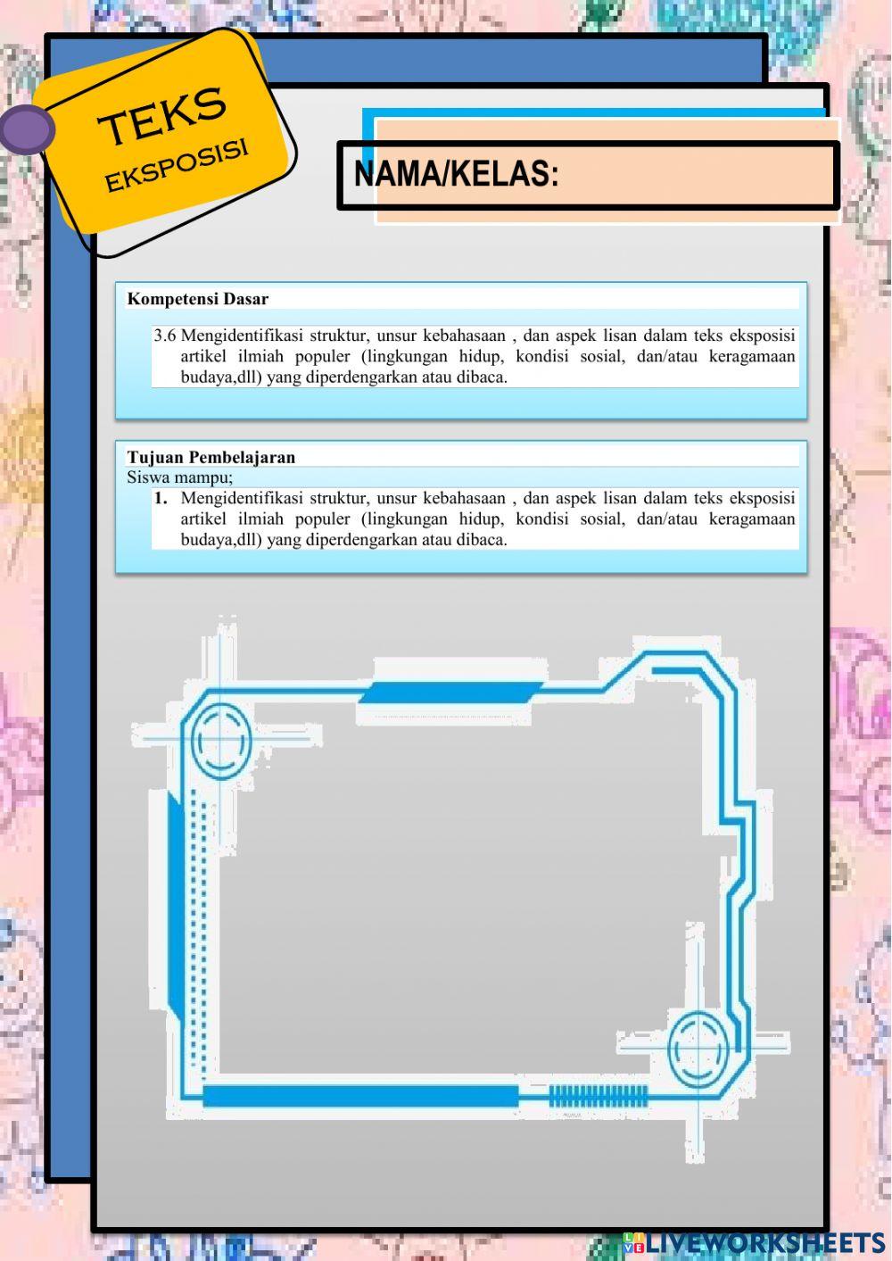 Struktur dan kaidah teks eksposisi