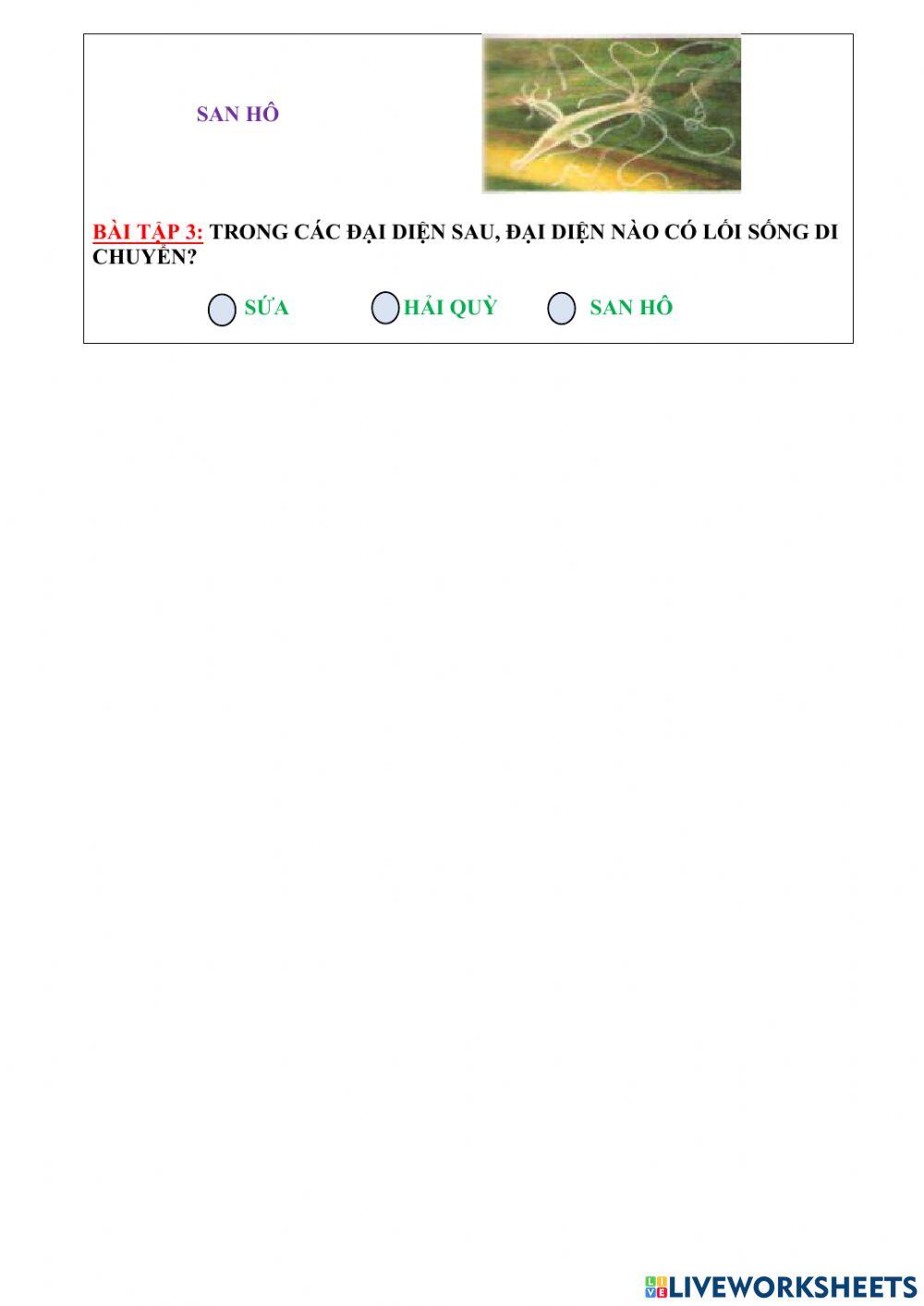 Bài tập củng cố SH7 - Bài 9