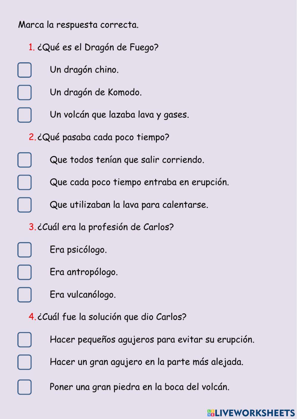 Repaso de lengua 2º mes de octubre