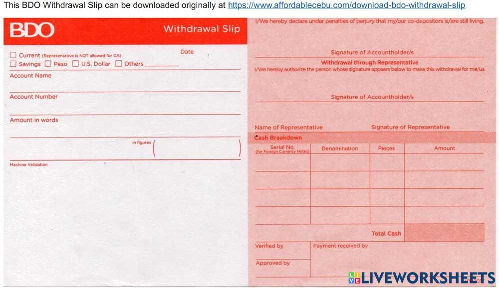 withdrawal-slip-1579285-jpedroso86-live-worksheets