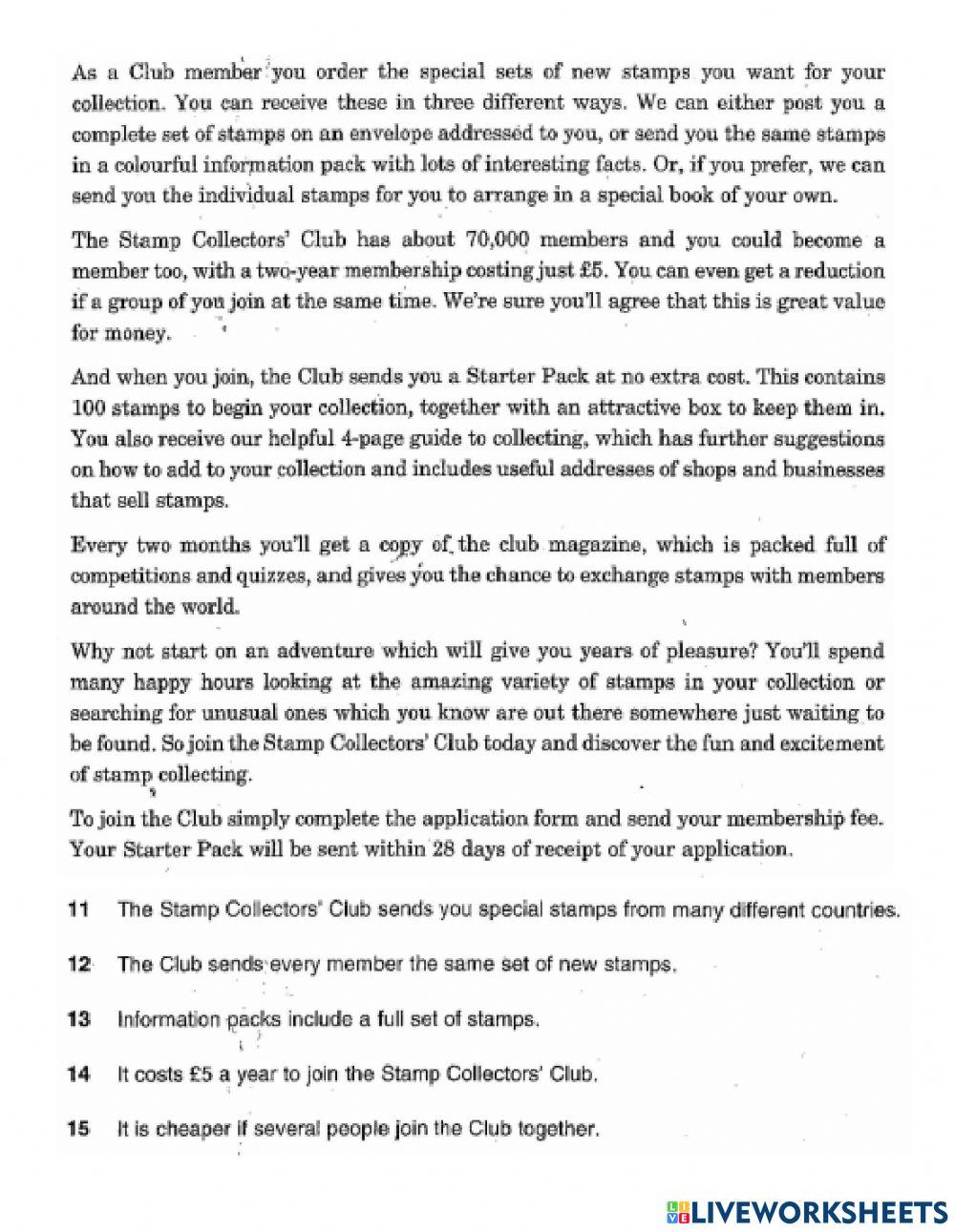 Pet 3 - test 2 - reading