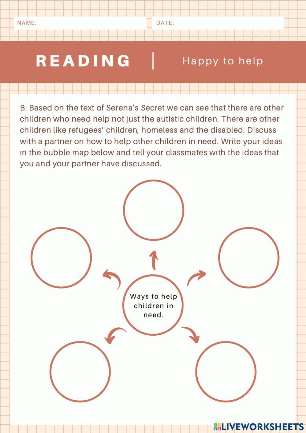 Unit 12 happy to help form 5