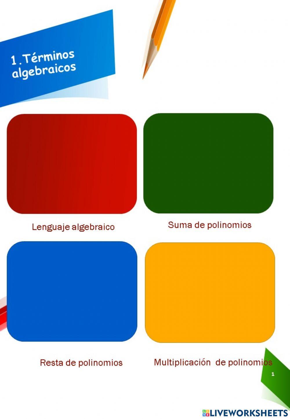 Videos Expresiones algebraicos