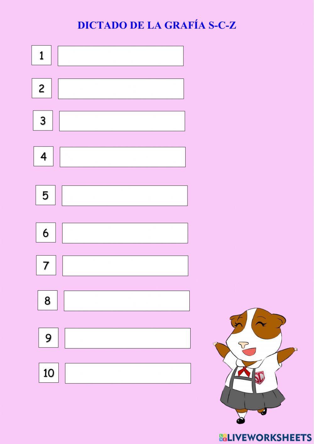 Uso de la grafía CSZ