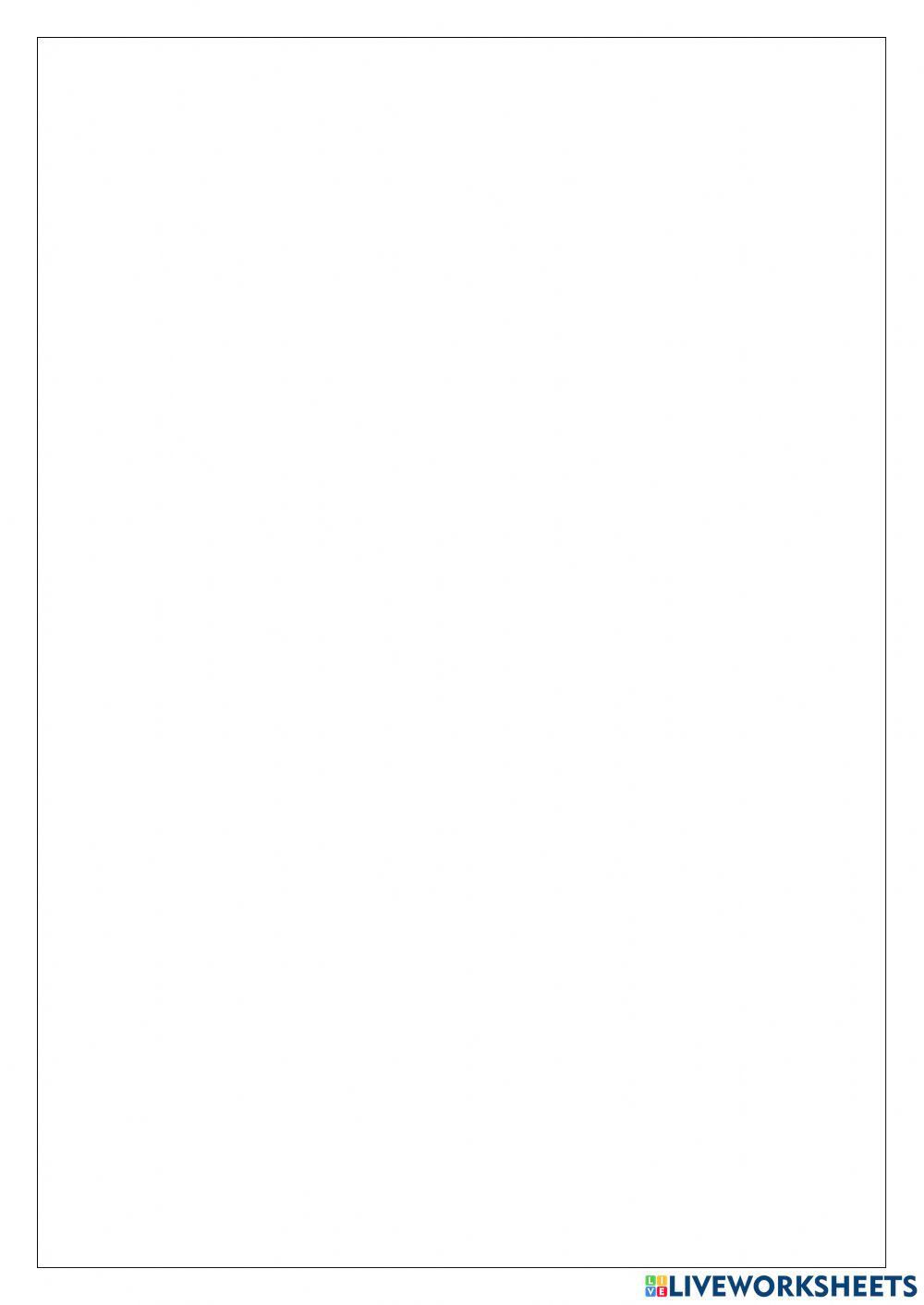 Worksheet Worksheet