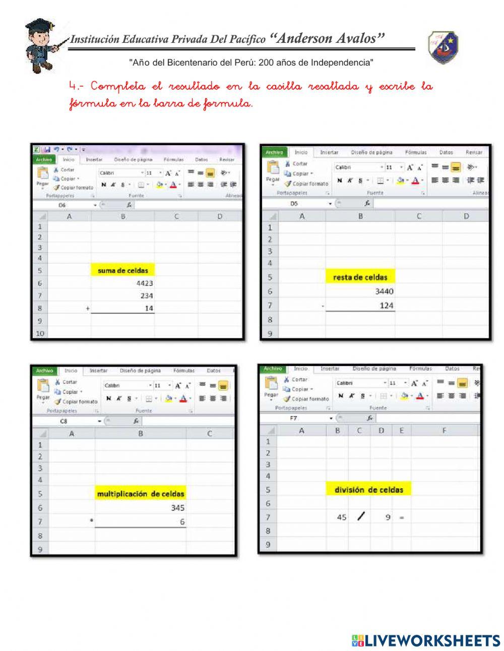 Examen de computación