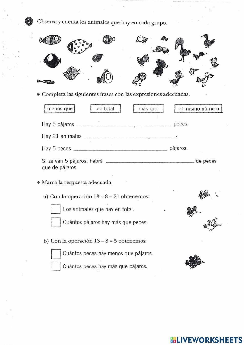Operaciones elementales