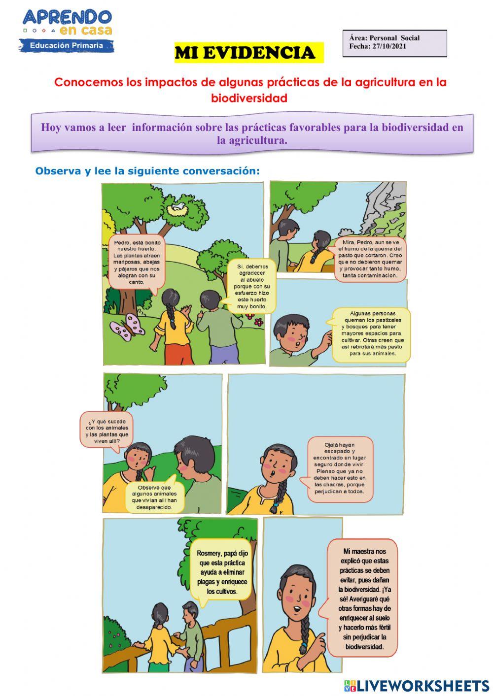 Conocemos los impactos de algunas prácticas de la agricultura en la biodiversidad