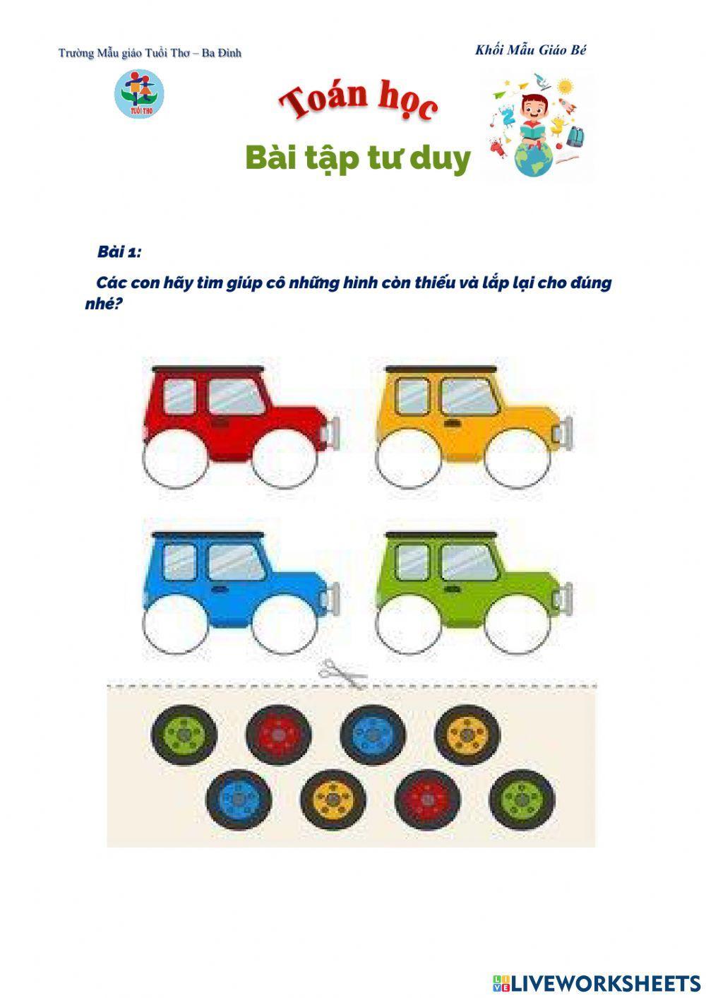 Bài tập toán tư duy