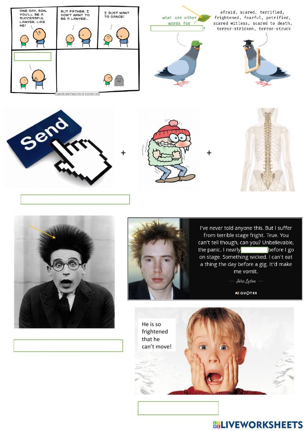 Halloween vocabulary