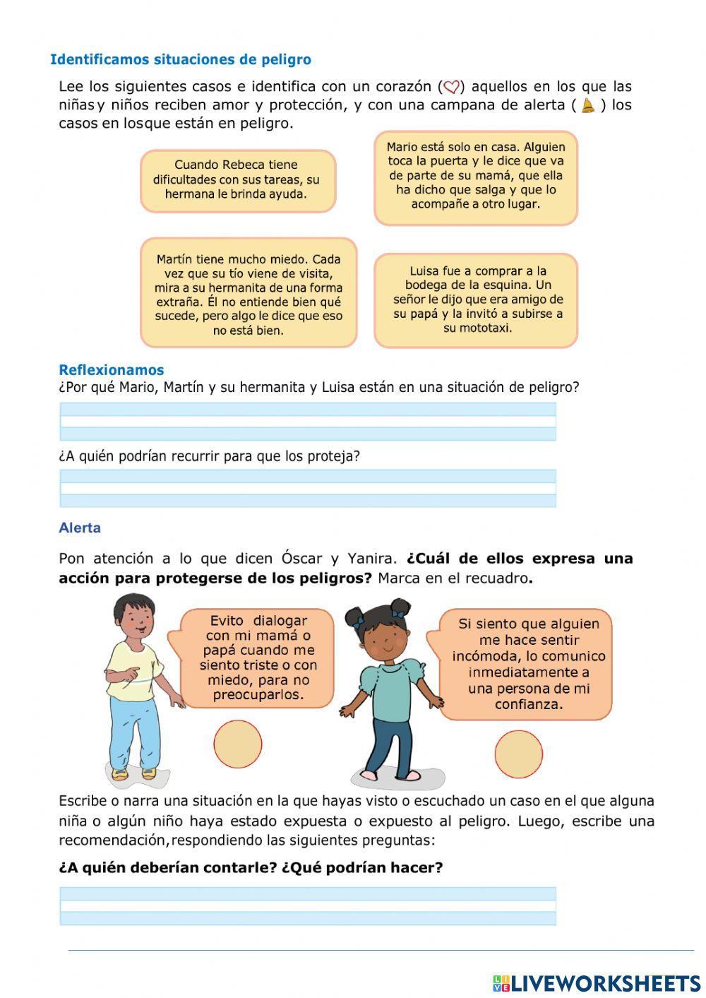 Cuando estamos en Peligro.