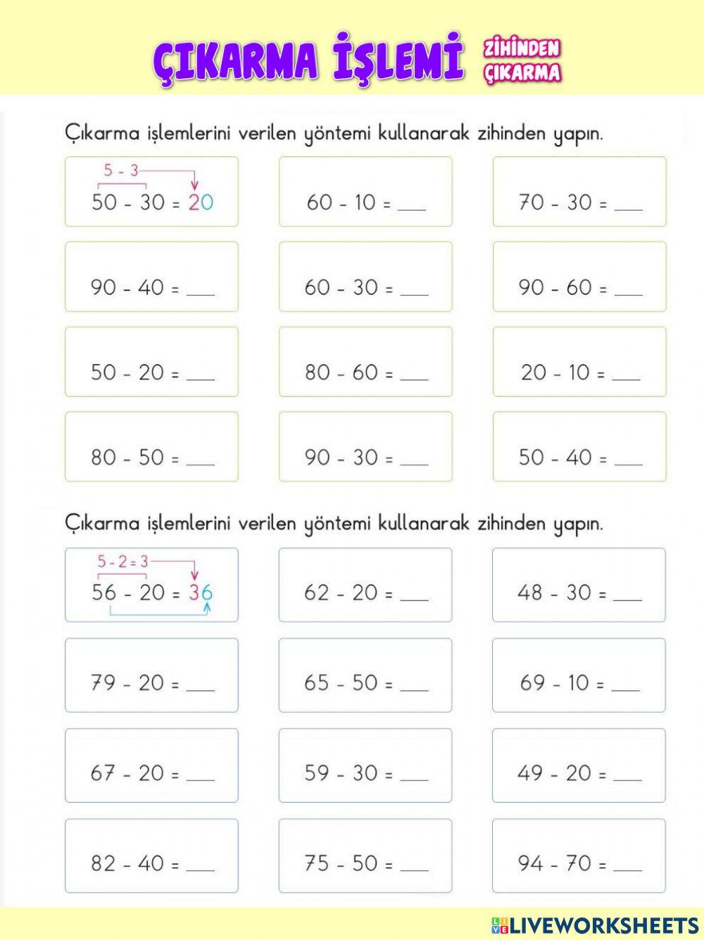 Zihinden Çıkarma İşlemi