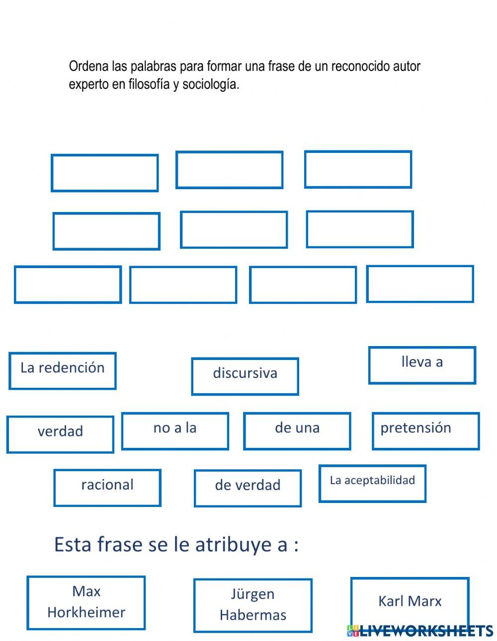 Actividad previa Teoría de la acción comunicativa