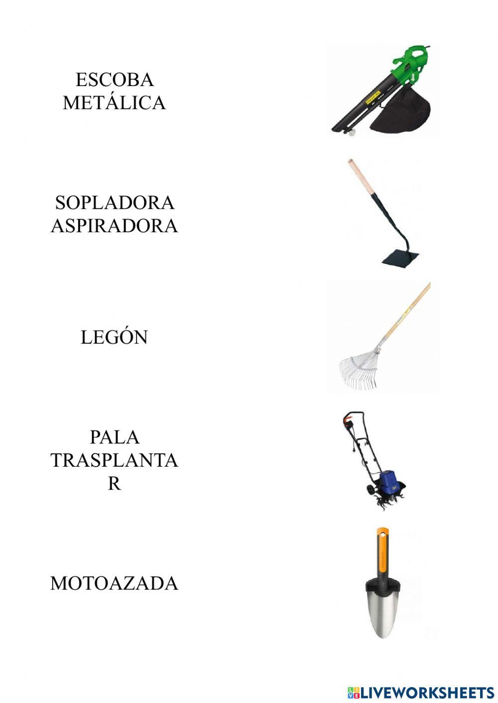 Herramientas de jardineria